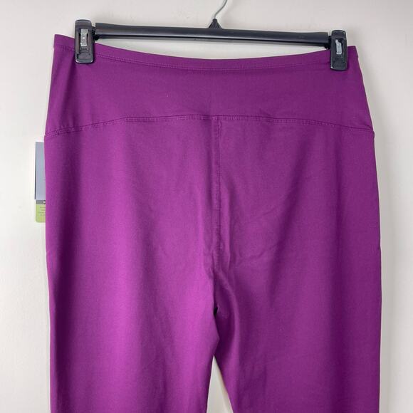 ID Ideology Perfect Plum Maternity Ankle Leggings NWT Plus Size 1X - Picture 4 of 7